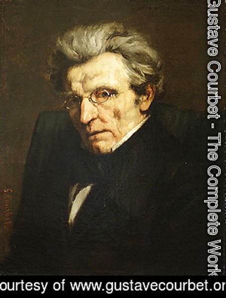 Gustave Courbet - Monsieur Suisse 1861