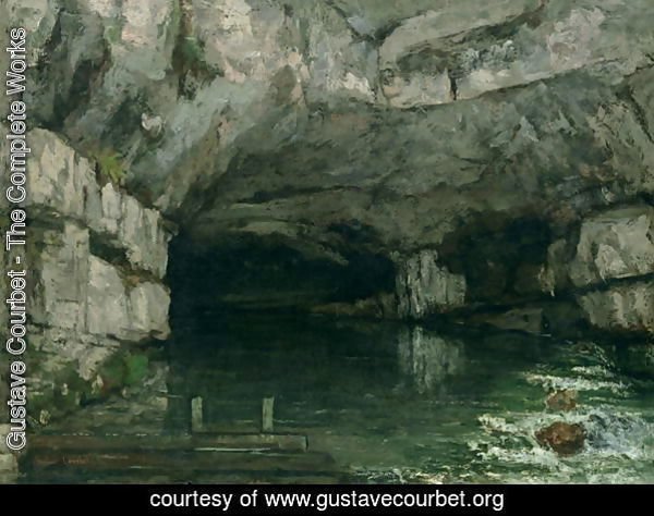 The Grotto of the Loue 1864