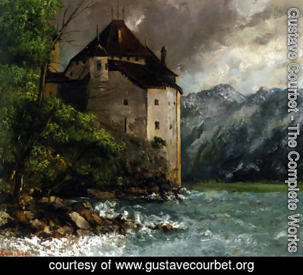 Gustave Courbet - Chateau de Chillon