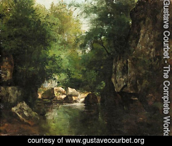 Gustave Courbet - Landscape 2