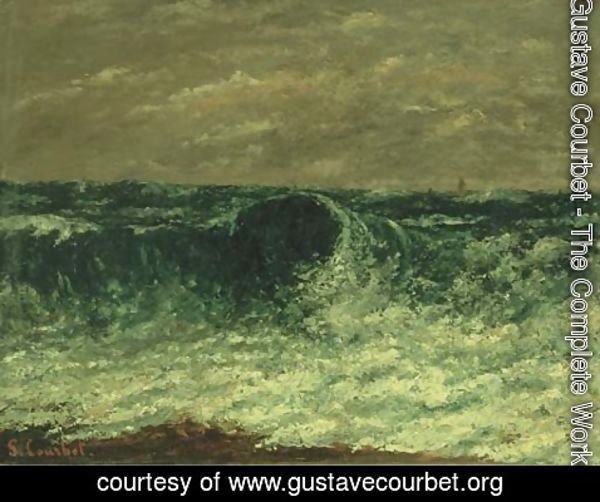 Gustave Courbet - La Vague 2