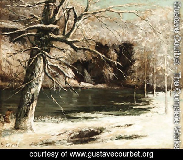 Gustave Courbet - Le chasseur d'eau