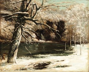 Gustave Courbet - Le chasseur d'eau