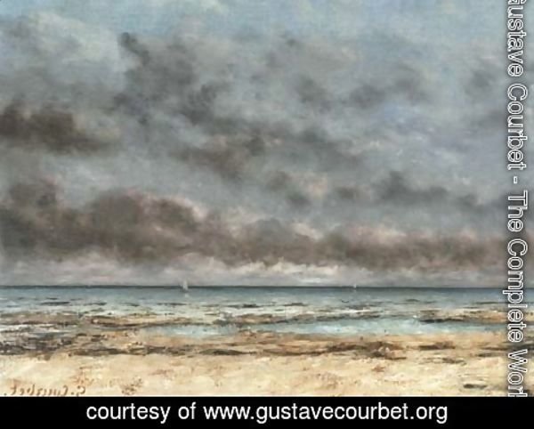 Gustave Courbet - Mer calme