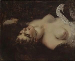 Gustave Courbet - Femme Nue