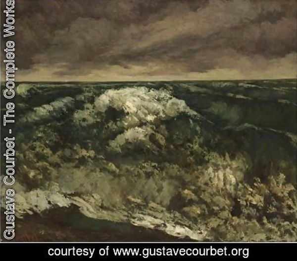 Gustave Courbet - La Vague 6