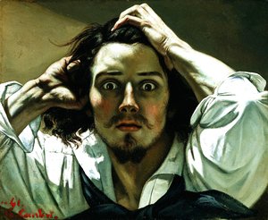 Gustave Courbet - The Desperate Man 2