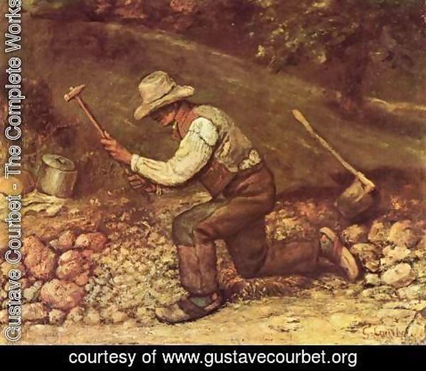 Gustave Courbet - Stonemason