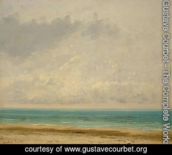 Gustave Courbet - Calm Sea