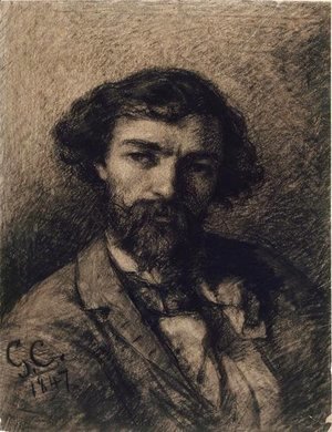 Gustave Courbet - Portrait of Alphonse Promayet