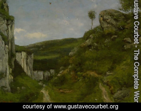 Gustave Courbet - Landscape 3