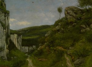 Gustave Courbet - Landscape 3