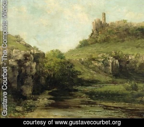 Gustave Courbet - The Source at Ornans