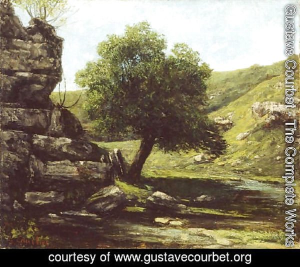 Gustave Courbet - Landscape 4