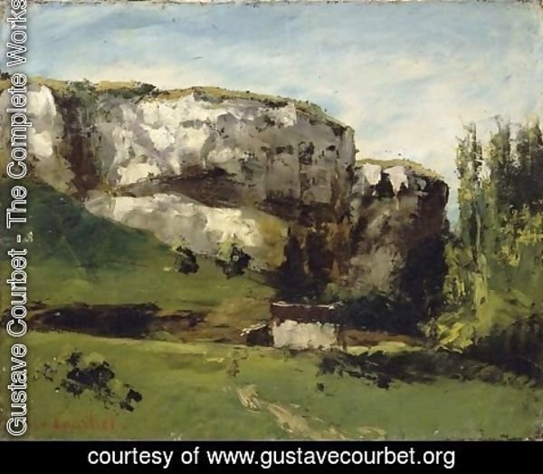 Gustave Courbet - Landscape of Franche Comte