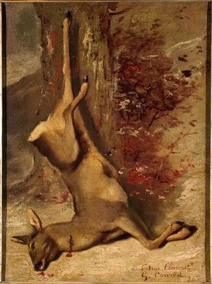 Gustave Courbet - The Deer