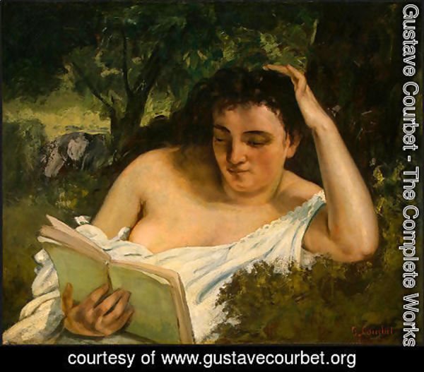 A Young Woman Reading