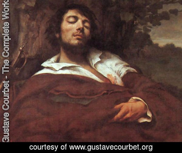 Gustave Courbet - Wounded Man